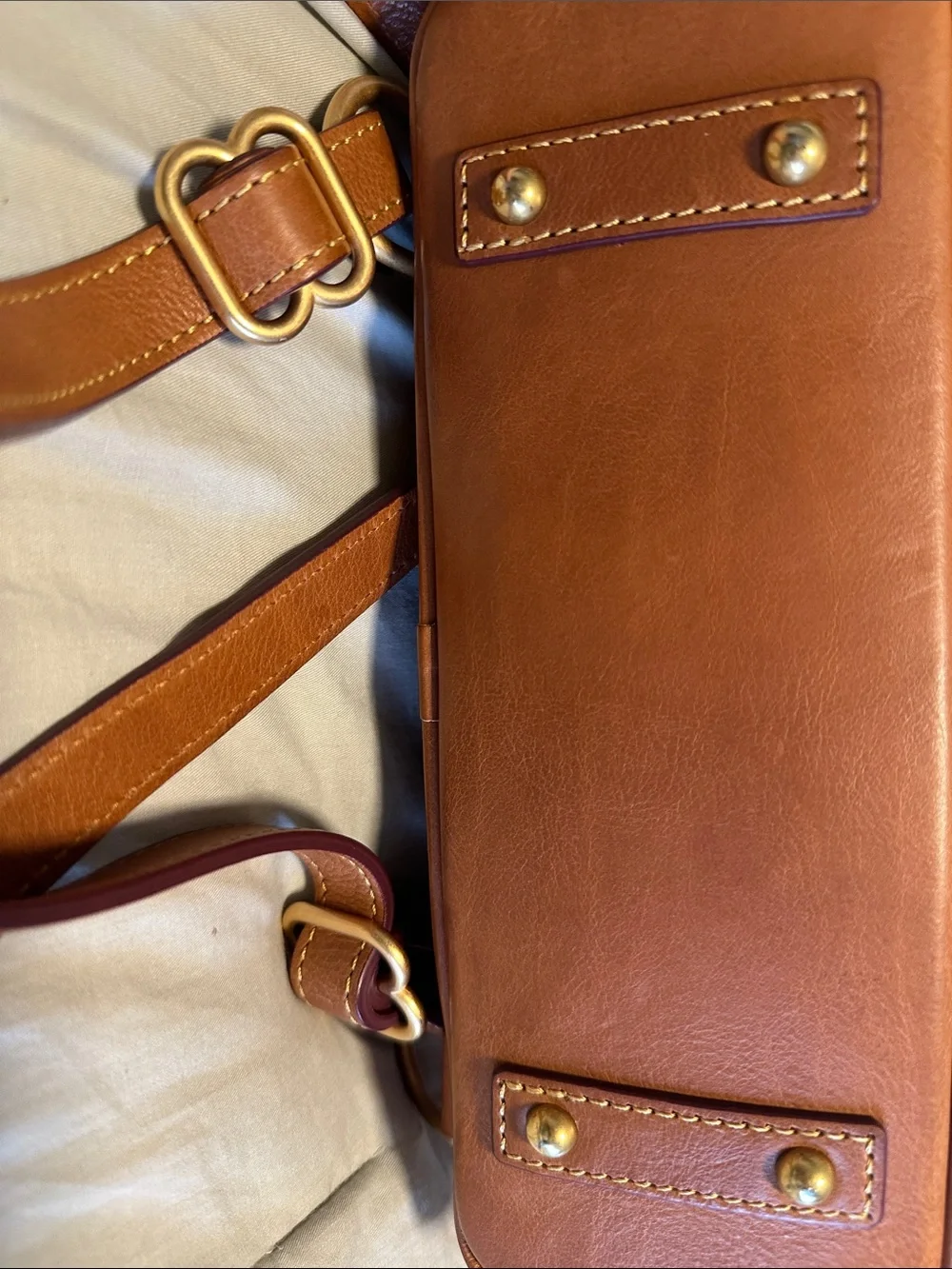 Dooney & Bourke structured leather